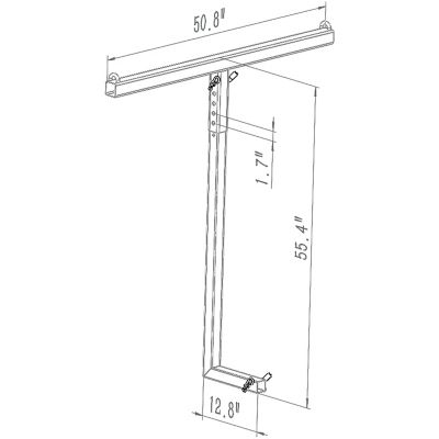 Image showing  4 ft. Truck Bed Extender, 350 lb. Capacity