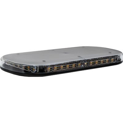 Image showing  15.75 in. Class 1 Low Profile Amber/Clear LED Mini Light Bar with 26 Flash Patterns