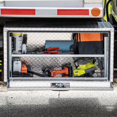 Image showing 9 th Buyers Products Universal Shelf Kit for 18 x 18 x 60in. Underbody Truck Tool Boxes