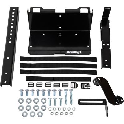 Image showing  Adjustable Steel Sprayer Rack for Landscape Trailers