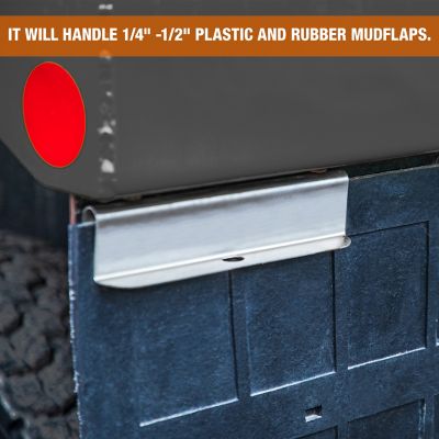 Image showing  Mud Flap Clamps, 4-Pack