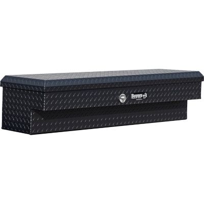 Buyers Products 13 in. x 16 in. x 36 Textured Matte Black Diamond Tread Aluminum Lo-Sider Truck Tool Box