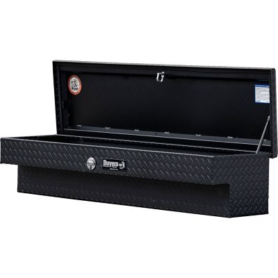 Image showing  13 in. x 16 in. x 36 Textured Matte Black Diamond Tread Aluminum Lo-Sider Truck Tool Box