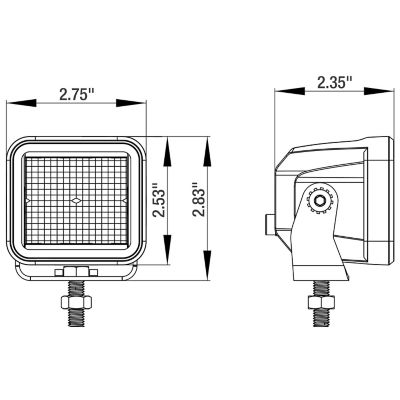 Image showing 7 th Buyers Products Edgeless Led Flood Light - Square Lens