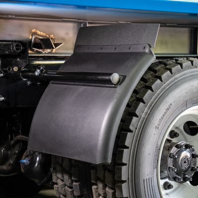 Image showing 6 th Buyers Products Quarter Poly Fender for Dual Rear Wheels