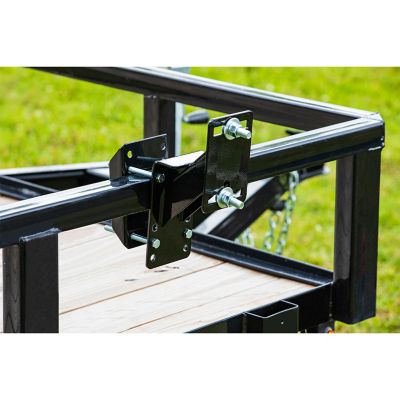 Image showing 5 th Buyers Products Universal Trailer Bolt-On Spare Tire Carrier
