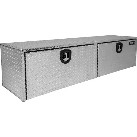 Buyers Products 18 in x 18 in x 72 in Diamond Tread Aluminum Truck Box Underbody Truck Tool Boxes