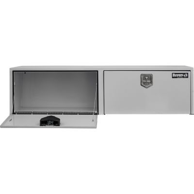 Image showing  72 in. x 18 in. x 18 in. White Steel Underbody Truck Tool Box