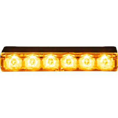 Image showing  3.5 in. Narrow Profile Amber LED Strobe Light with 18 Flash Patterns