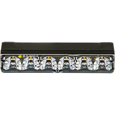 Image showing  3.5 in. Narrow Profile Amber LED Strobe Light with 18 Flash Patterns