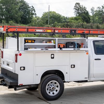 Image showing 7 th Buyers Products 88 x 16 x 18in. Steel Topsider Truck Box