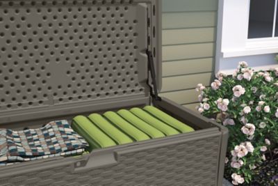 Image showing  134 gal. Large Deck Storage Box, Stoney