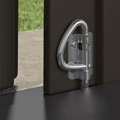 Image showing 5 th Suncast 6 ft. 2.75 in. x 5 ft. 5.25 in. Everett Outdoor Resin Storage Shed