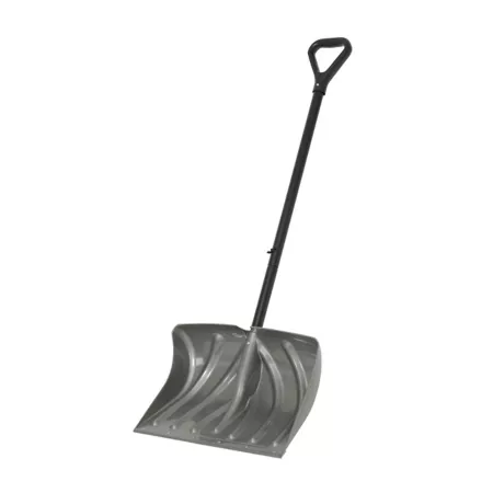 Suncast 20 in Steel Snow Shovel and Pusher Combo Shovels & Digging Tools