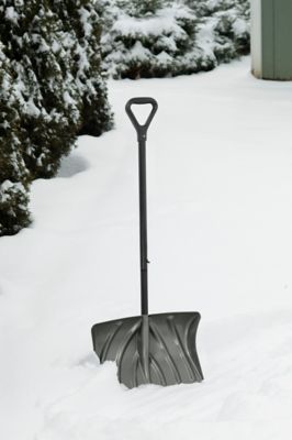 Image showing  20 in. Steel Snow Shovel and Pusher Combo