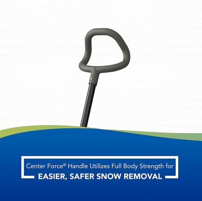 Image showing  24 in. UHMW Steel-Resin Snow Pusher Shovel