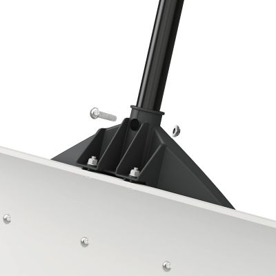 Image showing  24 in. UHMW Steel-Resin Snow Pusher Shovel