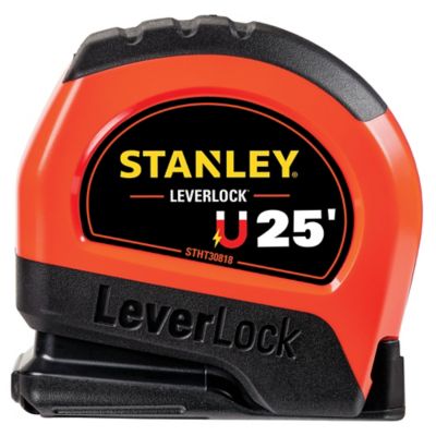Image showing  25 ft. Leverlock Magnetic/Hi-Vis Tape Measure