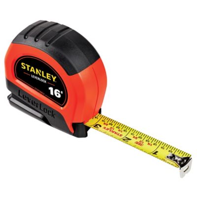 Image showing  16 ft. Hi-Vis Leverlock Tape Measure