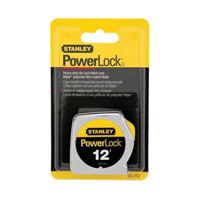 Stanley 12 ft. x 1/2 in. PowerLock Tape Measure