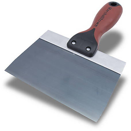 6 in. x 3-1/8 in. Blue Steel Tape Knife with DuraSoft II Handle 6 in. x 3-1/8 in. Blue Steel Tape Knife with DuraSoft II Handle