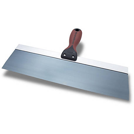 6 in. x 3-1/8 in. Blue Steel Tape Knife with DuraSoft II Handle 6 in. x 3-1/8 in. Blue Steel Tape Knife with DuraSoft II Handle