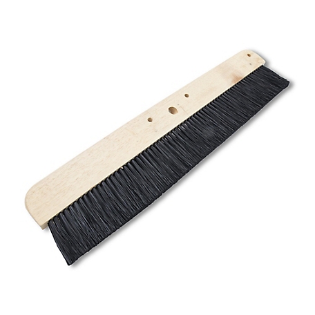 MARSHALLTOWN 48 in. Polypropylene Broom with Wood Backer