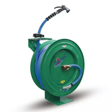 BluSeal 5/8 in x 50 ft GN Water Hose Reel Hose Reels & Storage