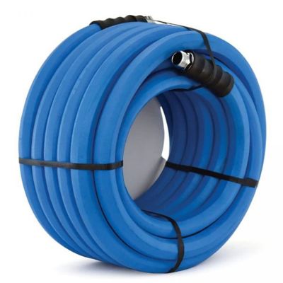 Image showing  3/4 x 100 ft. Heavy Duty Farm & Ranch Rubber Water Hose