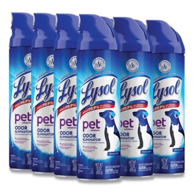 Image showing  Disinfectant Spray II Pet Odor Eliminator, Fresh, Aerosol Spray, 12/Carton