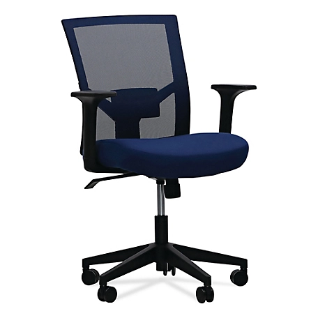 Workspace by Alera Mesh Back Fabric Task Chair, Supports up to 275 lb.
