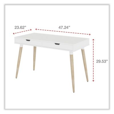 Image showing 1 th Workspace by Alera Scandinavian Writing Desk