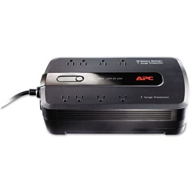 Image showing  8-Outlet Back-UPS ES 650 Battery Backup System, 650 VA, 340 J