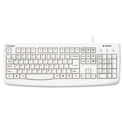 Kensington Pro Fit USB Washable Keyboard, 104 Keys