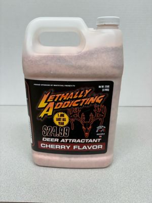 Lethally Addicting 1 gal. Deer Mineral Supplement and Attractant, Cherry