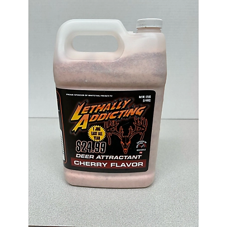 Lethally Addicting Deer Mineral Supplement and Attractant, Cherry