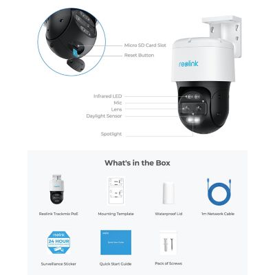 Image showing 6 th Reolink 4K Dual-Lens PTZ PoE Security Camera