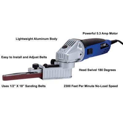 Image showing  5.3A Electric Mini Belt Sander