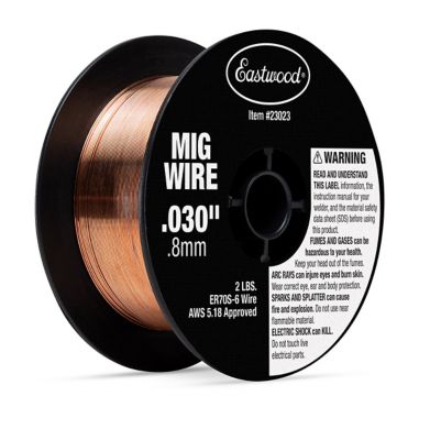 Eastwood Solid MIG Welding Wire - 0.030 - 2lb - 4 in. Spool