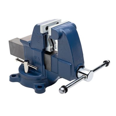 Yost Vises 31C 3-1/2 in. Heavy Duty Combination Pipe and Bench Vise with Swivel Base