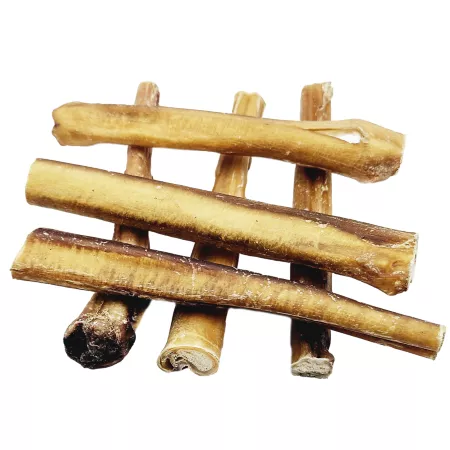 The Treat Shack 6 in Premium Standard Bully Sticks Dog Treats 6 ct Bully Sticks