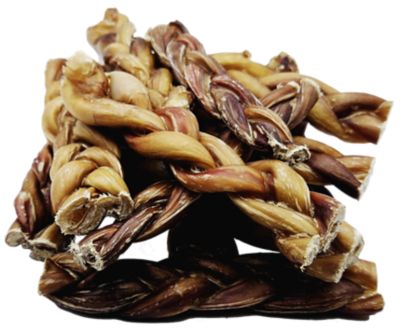 Image showing  6 in. Premium Braided Bully Sticks Dog Treats, 6 ct.