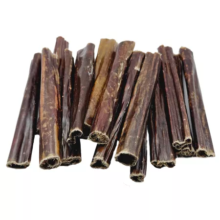 The Treat Shack 6 in Beef Esophagus Sticks Dog Treats 30 ct Dog Bones Rawhide & Rawhide Alternative