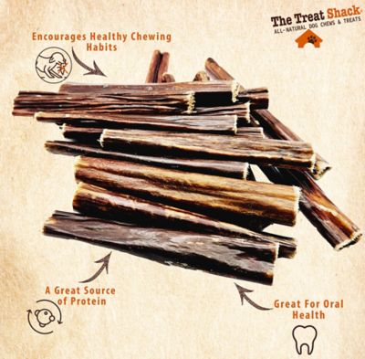 Image showing  6 in. Beef Esophagus Gullet Sticks Dog Treats, 60 ct.