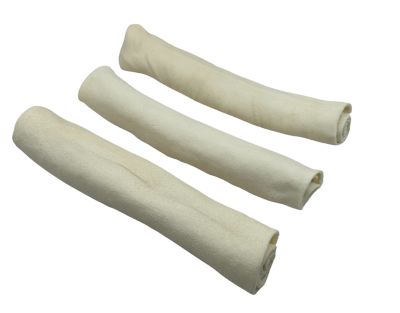 The Treat Shack 7-8 in. Jumbo Rawhide Retriever Rolls Dog Treats, 30 ct.