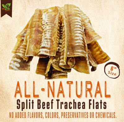 Image showing  6 in. Split Beef Trachea Flats Dog Treats, 30 ct.