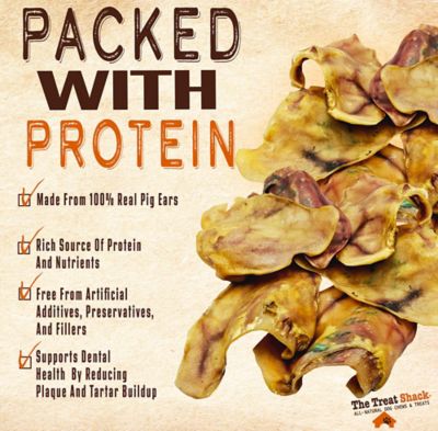 Image showing  Jumbo Whole Natural Pig Ears Dog Treats, 25 ct.