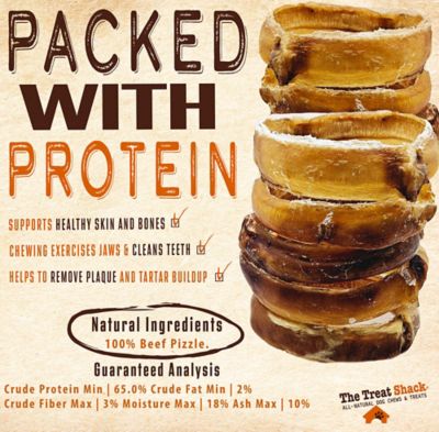 Image showing  Large Beef Bully Rings Dog Treats, 5 ct.
