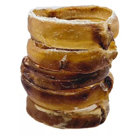 The Treat Shack Large Beef Bully Rings Dog Treats 10 ct Bully Sticks