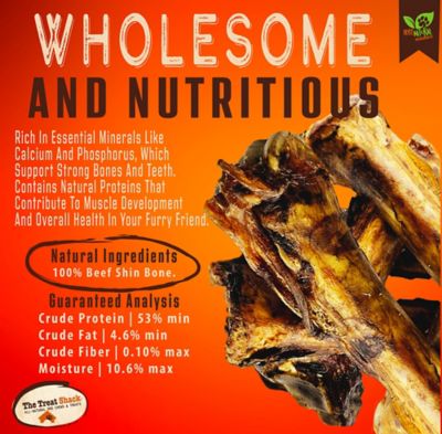 Image showing  8-9 in. Smoked Meaty Beef Shin Bones Dog Treats, 1 ct.